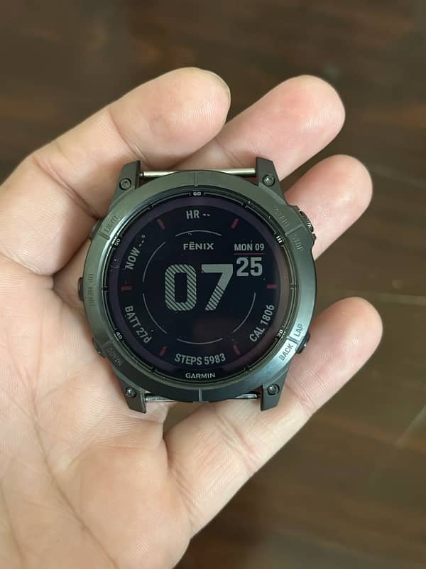 Garmin Fenix 7X Pro Sapphire Solar 1