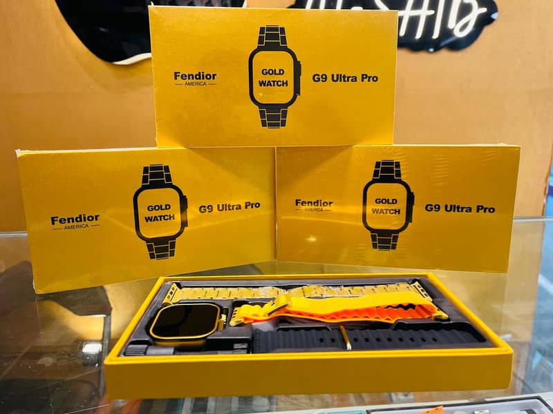 G9 Ultra Pro Smart Watch Fendior Golden Edition 0