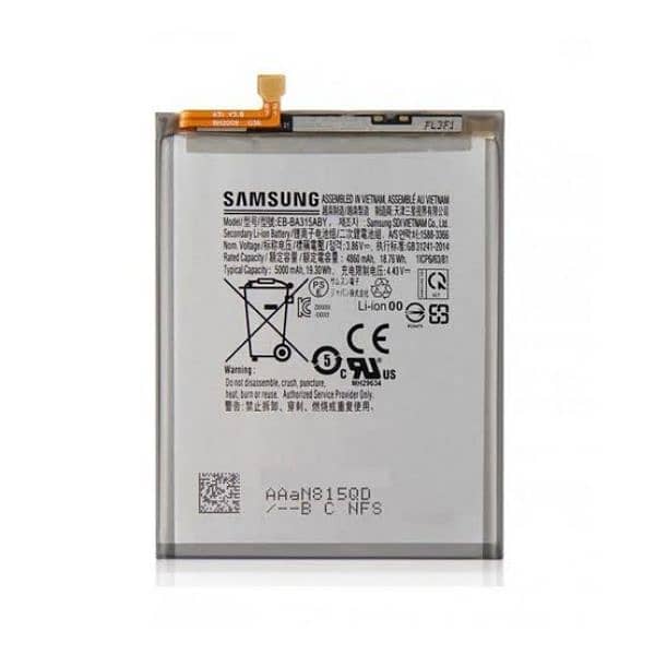 Samsung A31 original battery available 0