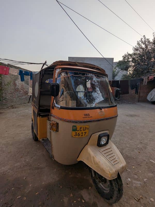 Siwa Rickshaw home used smooth engine no work required 0