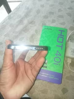 Infinix hot 40i 8+8/128 with box and charger