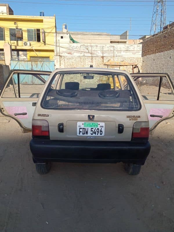 Suzuki Mehran VXR 1999 Model FDW-5496 1