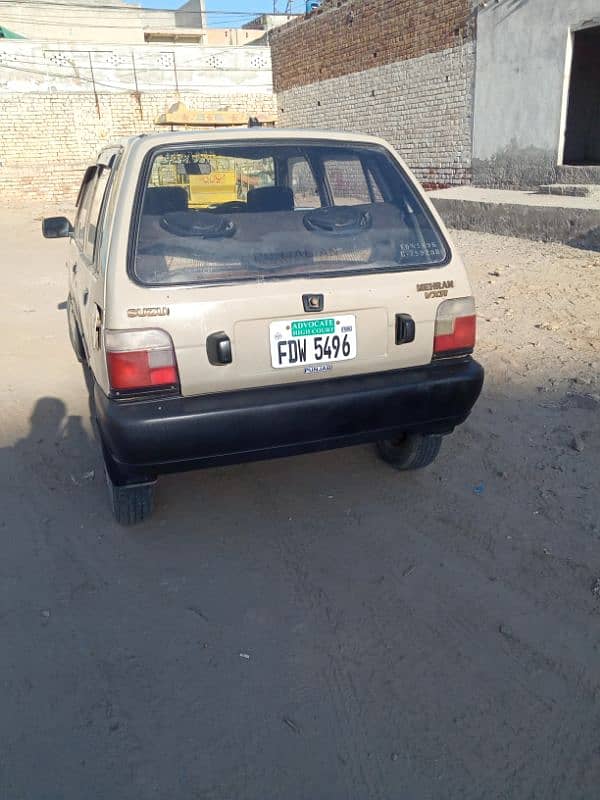 Suzuki Mehran VXR 1999 Model FDW-5496 4