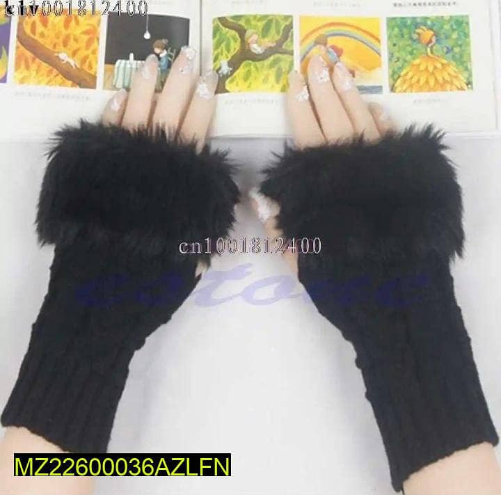 Women's Fur Gloves for Christmas | Cozy & Stylish | Free Shipping 2