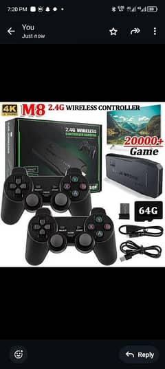 M8 2.4g wireless controller