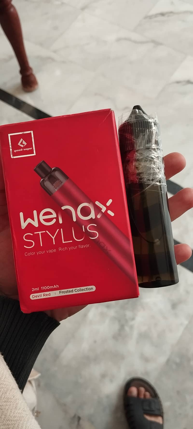 Vape box open 1