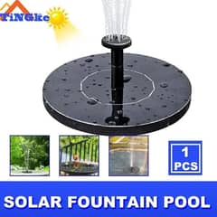 Solar outdoor Water Fountain Decoration Garden And Patio sun Powered F