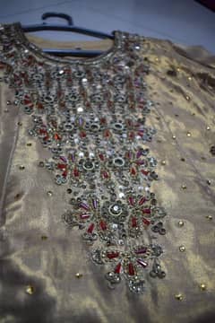 raw silk fancy frock