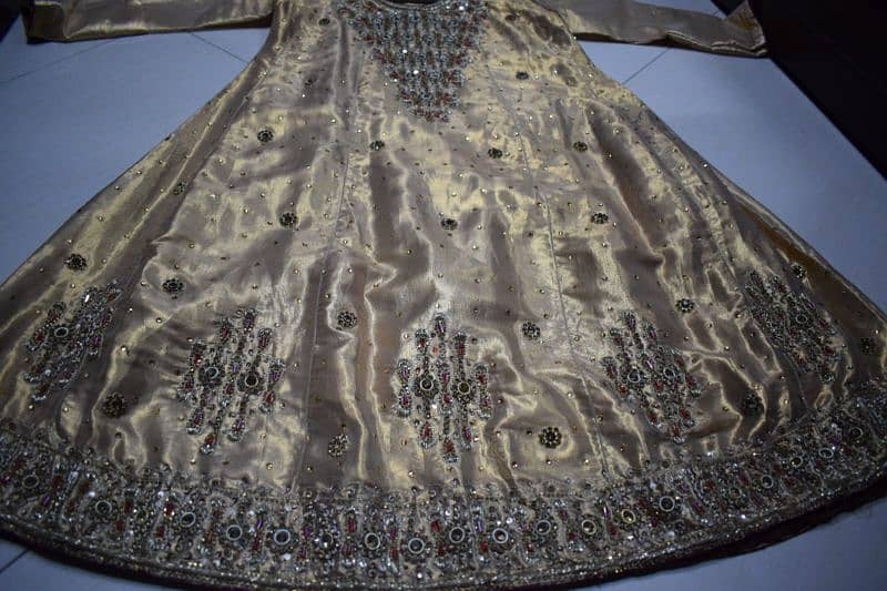 raw silk fancy frock 2