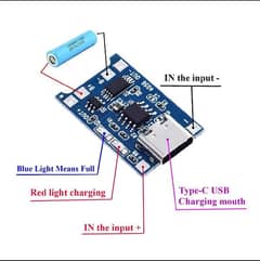 Lithium Ion Battery Charging Bms with Charging port