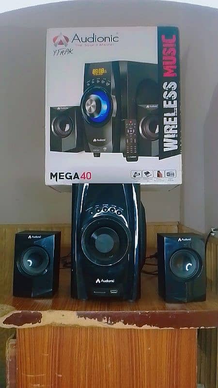 Audionic Mega 40 2.1 Channel Speaker 0