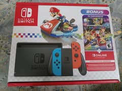 Brand New with online membership 12 months Nintendo Switch Box packed