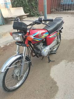 Honda CG 125 2018 Karachi number