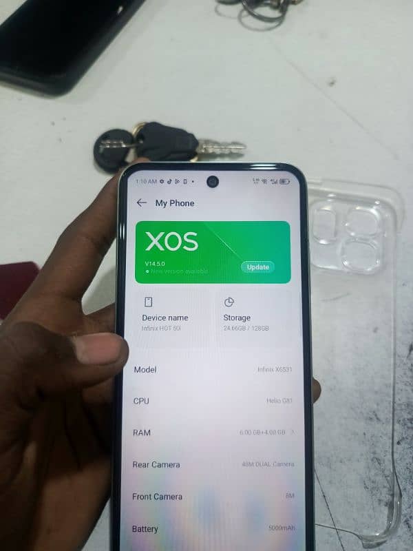 Infinix hot 50i 0