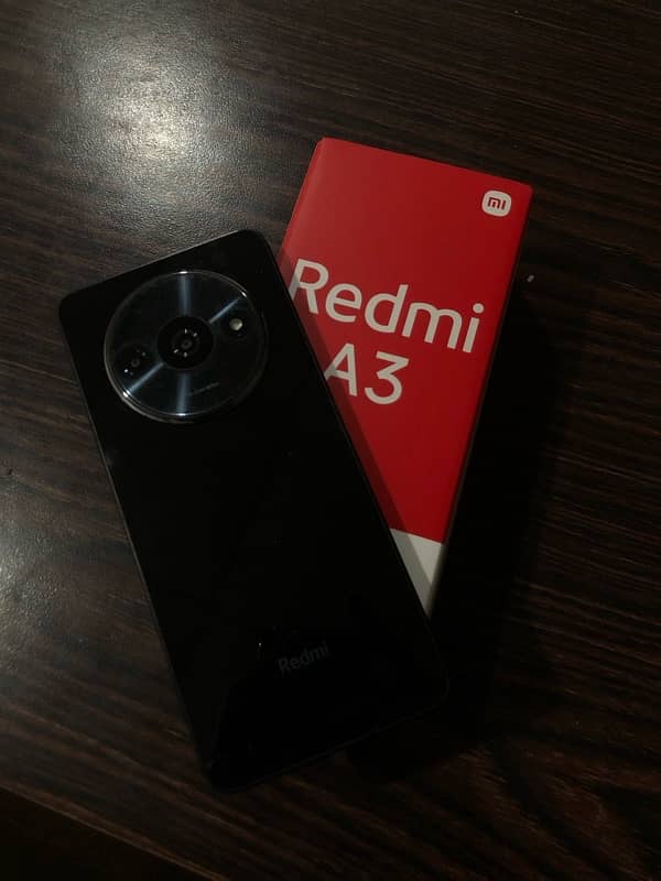 Redmi A3 4 64gb with box 1