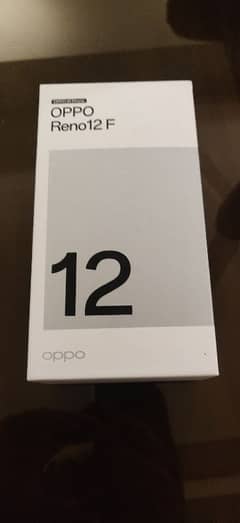 Oppo reno 12F mint condition