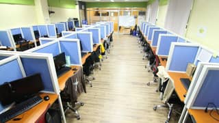 100 Seats Fully furnished for call center , software house main murree road