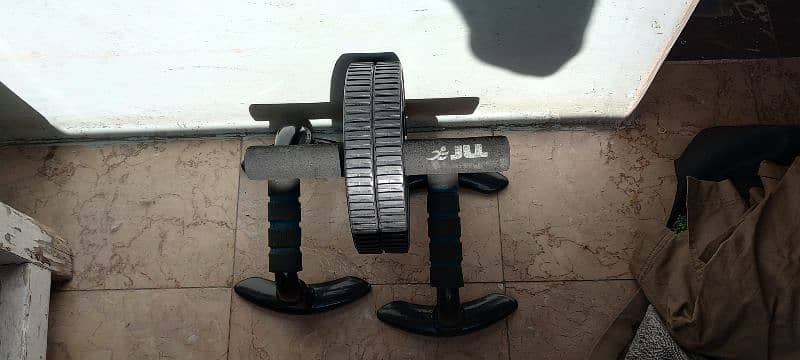 ABS Abdominal roller and push up stand 7