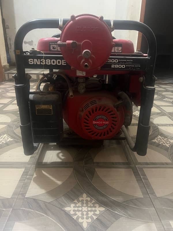 Generator in 10/9 condition almost new 2