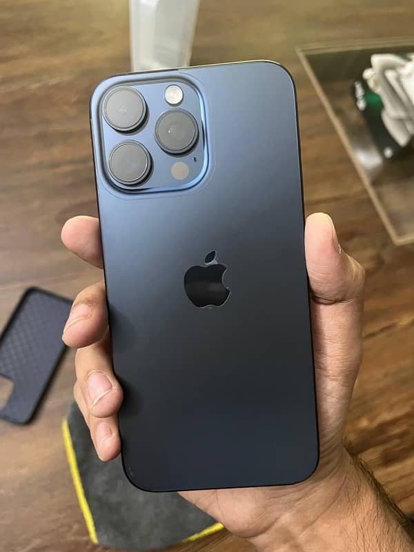 Iphone 15 Pro Max Non PTA 256GB Blue Titanium 1