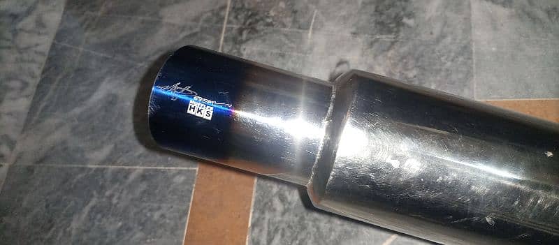 Honda 125 HKS exhaust with bendpipe 1