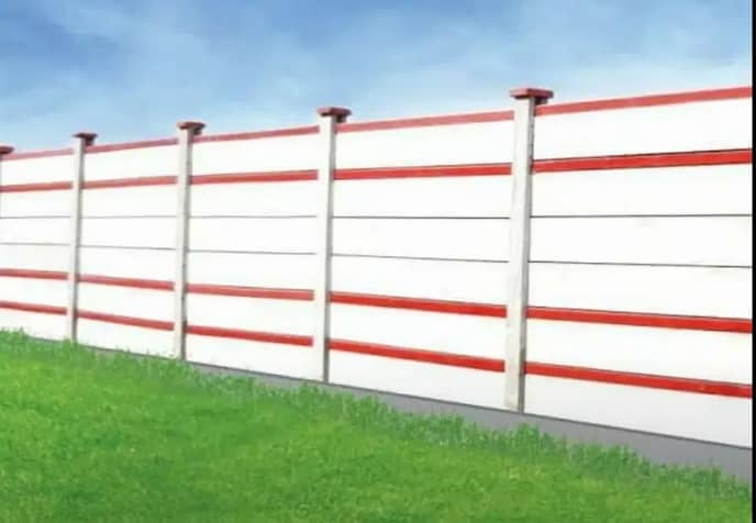 Precast Boundary Wall, Ready Made Wall ,Durable, Affordable instant 9