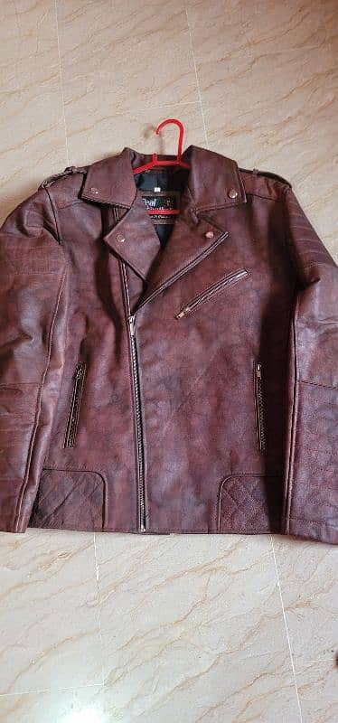 Cow leather jacket 2