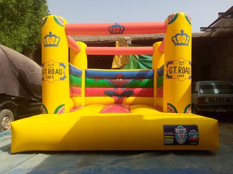 jumping castle / rides / kids / jhuly / token /  swings / game / bacho 5