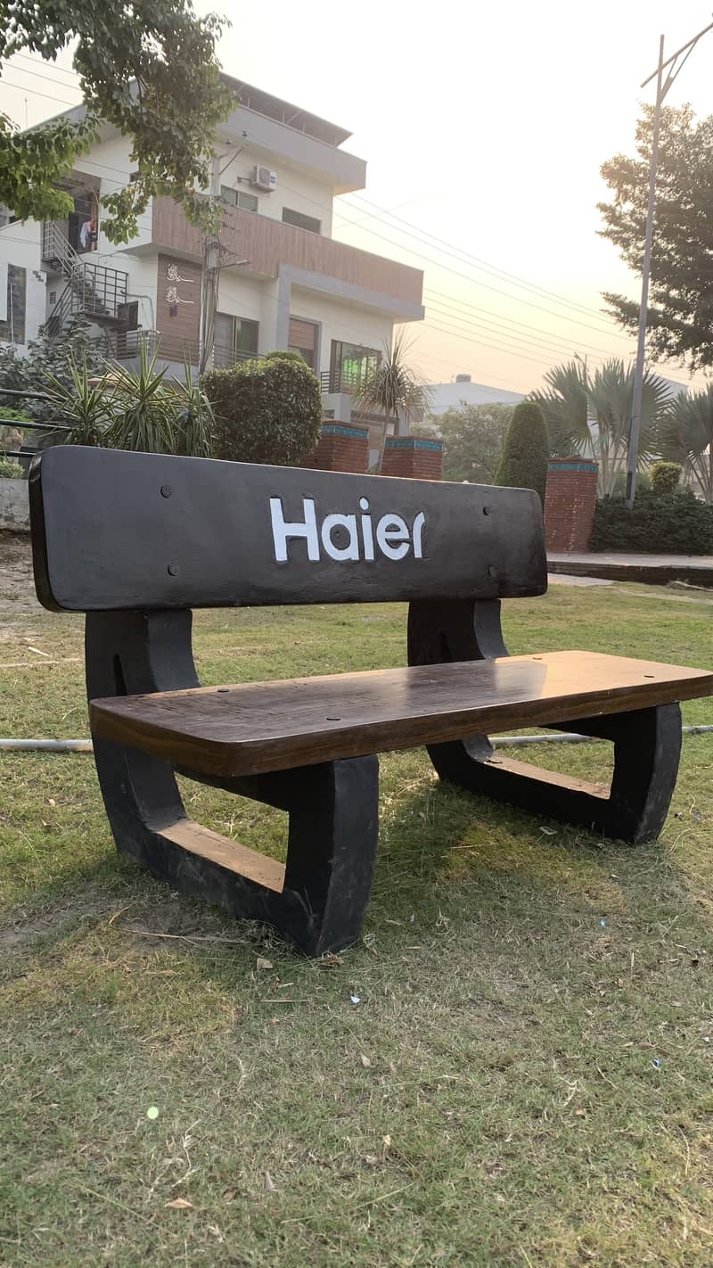 Cemented Garden Benches, Concrete Garden Bench 11