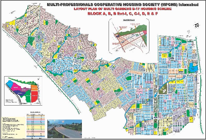 8 Marla Plot For Sale In E Block Multi Garden B17 Islamabad 0