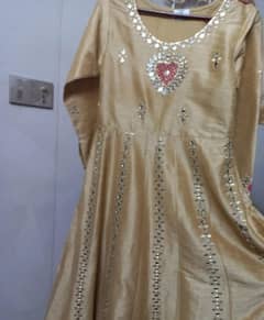 branded Raw silk by Shumaila Khurram Maxie