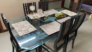 6 CHAIR DINING TABLE