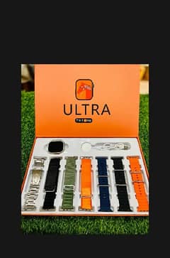 WATCH ULTRA WITH 7 STRAPS