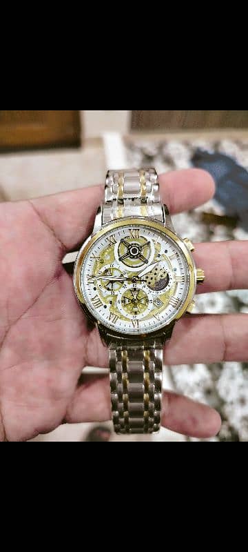 Original LIGE Quartz Chronograph Mechanical Watch 1