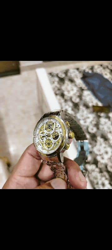 Original LIGE Quartz Chronograph Mechanical Watch 7