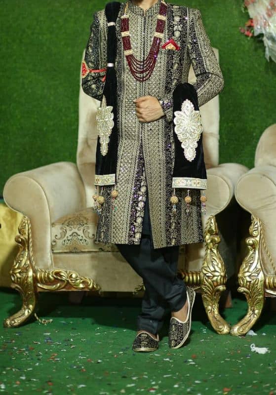 New Groom Designer Sherwani indian style 0