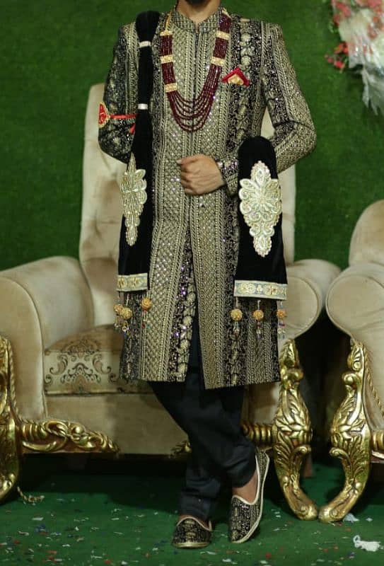 New Groom Designer Sherwani indian style 3