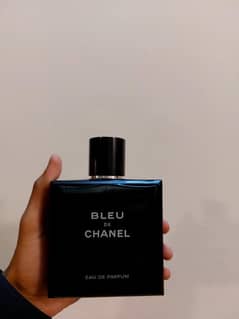 Blue de chanel EDP 150ml (barelt used)