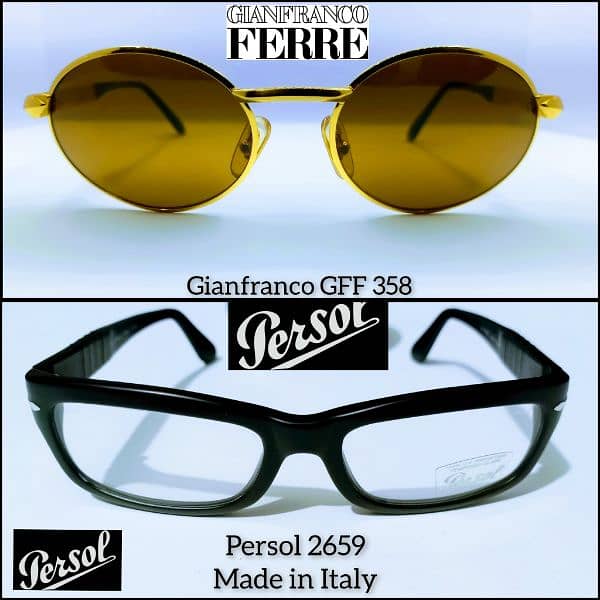 Original Photochromic Lacoste Gold Plated Persol Ray ban Levis Rayban 18