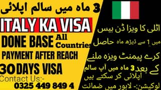 visa Italy for reach base