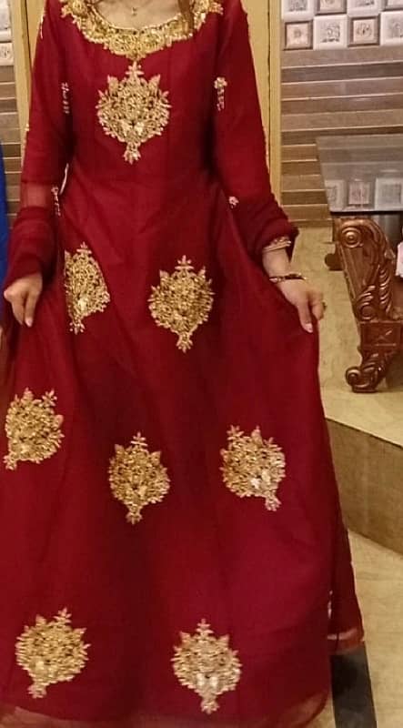 Baraat  Maxi (Maroon shade) 0