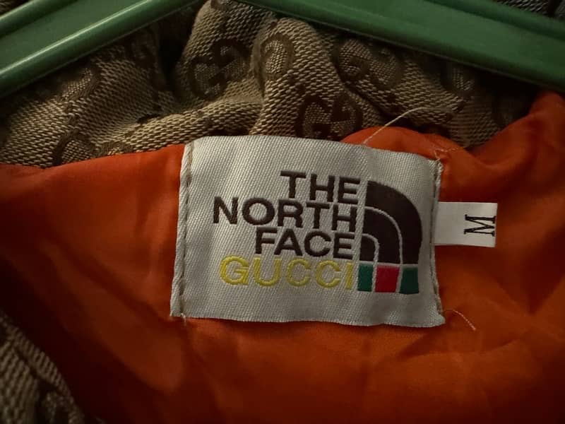 north face x Gucci jacket 1