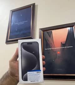 IPHONE 15 PRO MAX 256 gb JV active but never use