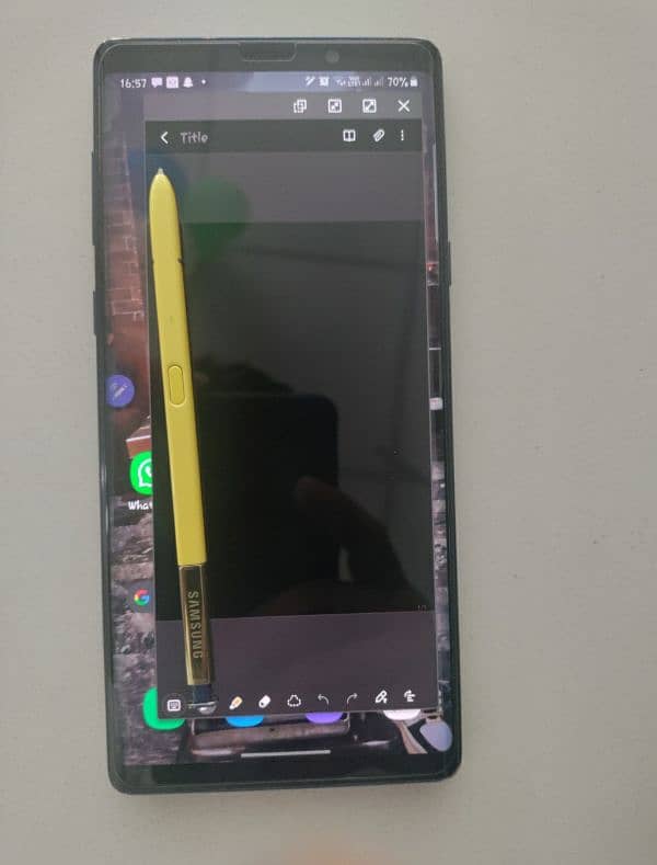 samsung galaxy note 9 golden s pen 6