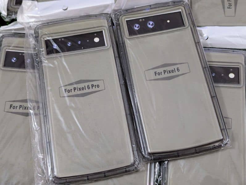 Google Pixel 6 Pro & 6 Back Cover Premium Quality Transparent Covers 0