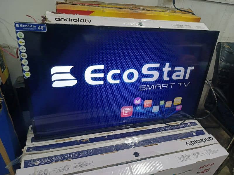 40 inch Genuine Ecostar New Led Tv 3 year warranty  03004675739 2