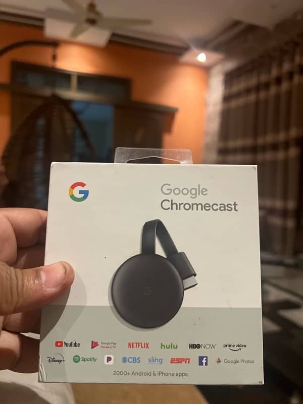 GOOGLE CHROMECAST 0