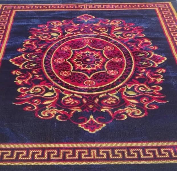 1 Pc Turkish Style Rug, Cash on delivery available 1