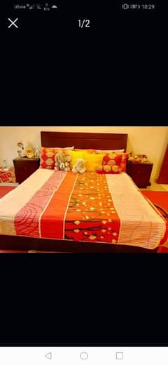 wooden bed for sale