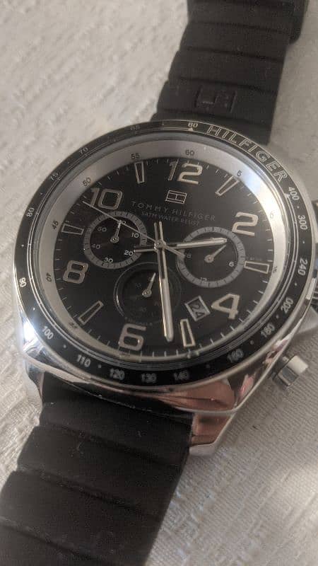 American brand black mens watch 1